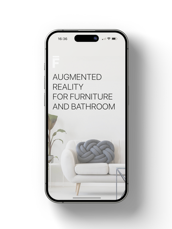 Schermata di accesso all'app