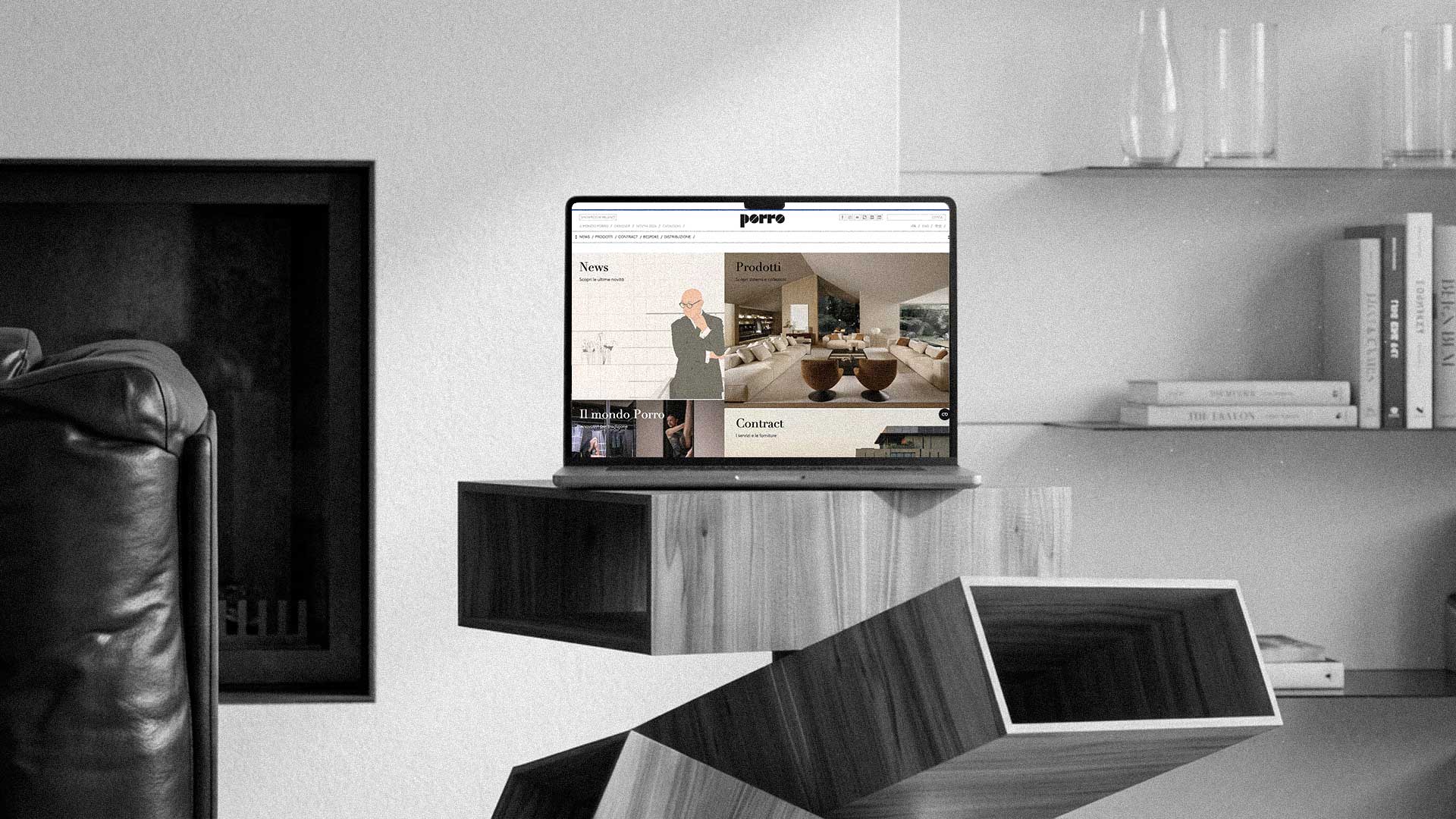 Sviluppo web per sito di arredo: progetto Porro
